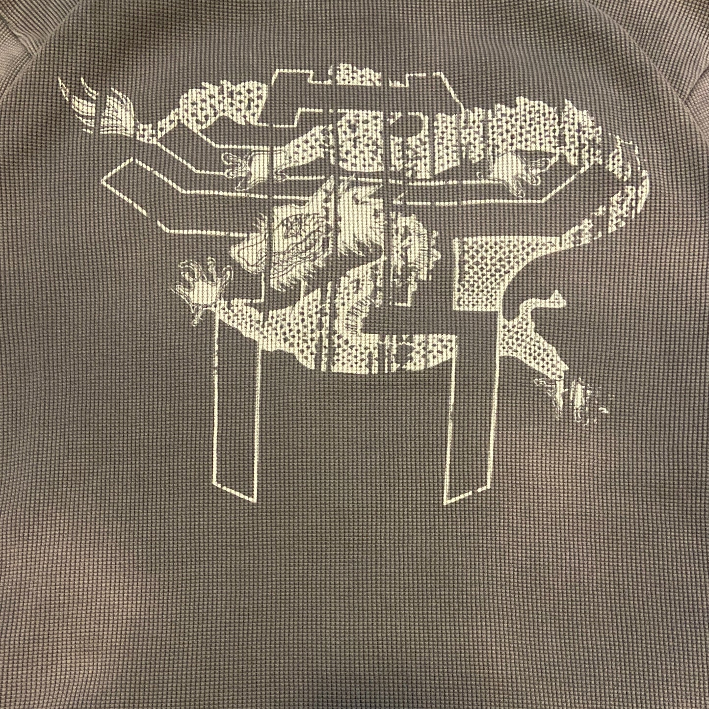 Gray Navy Faded Dragon Thermal [LIMITED STOCK]
