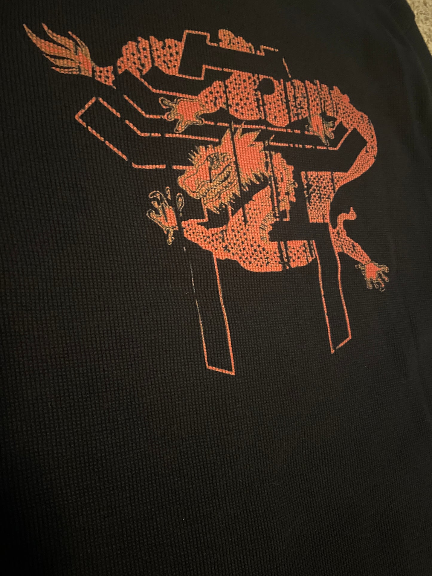 Black Faded Dragon Thermal