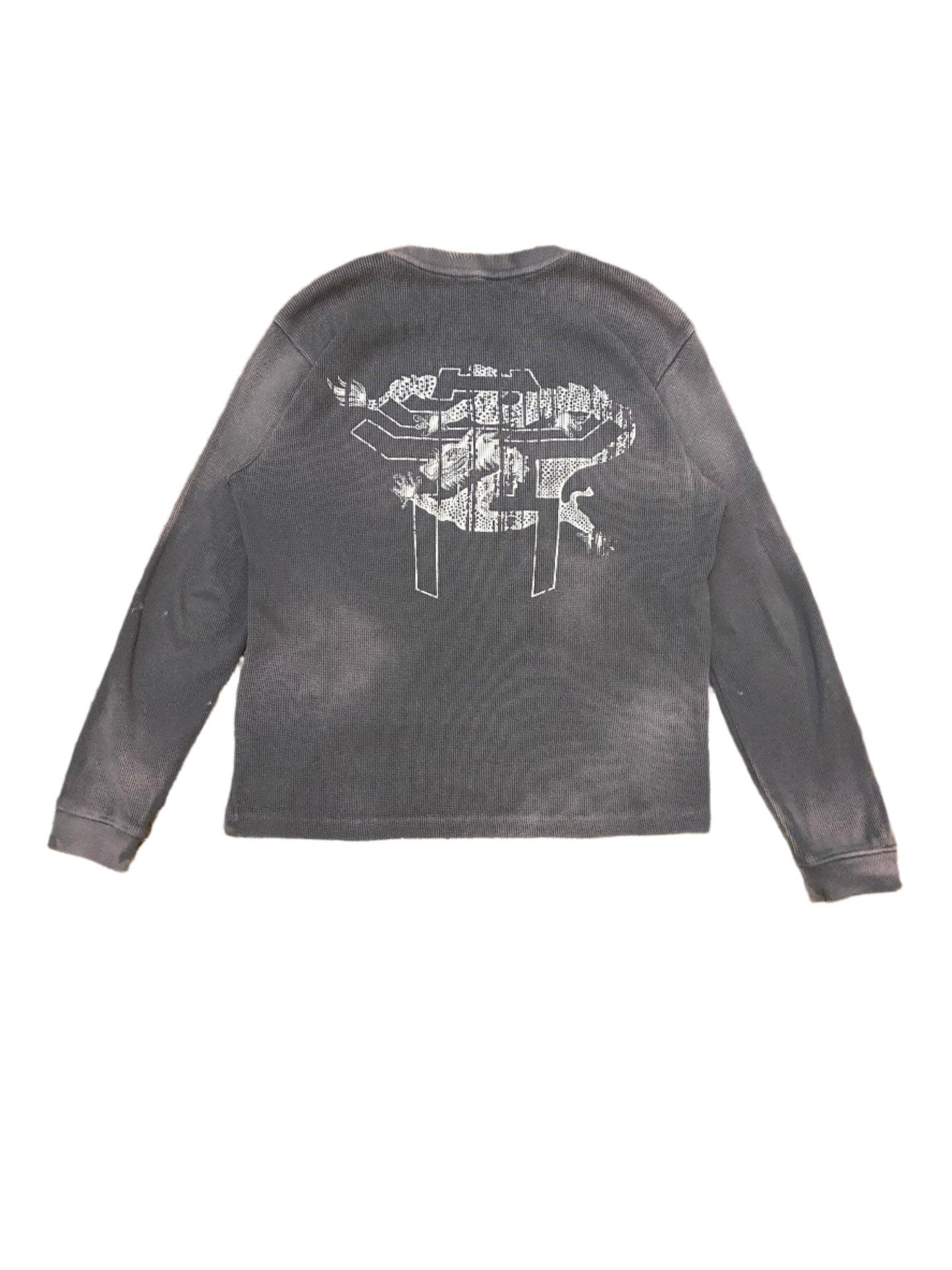 Gray Navy Faded Dragon Thermal [LIMITED STOCK]