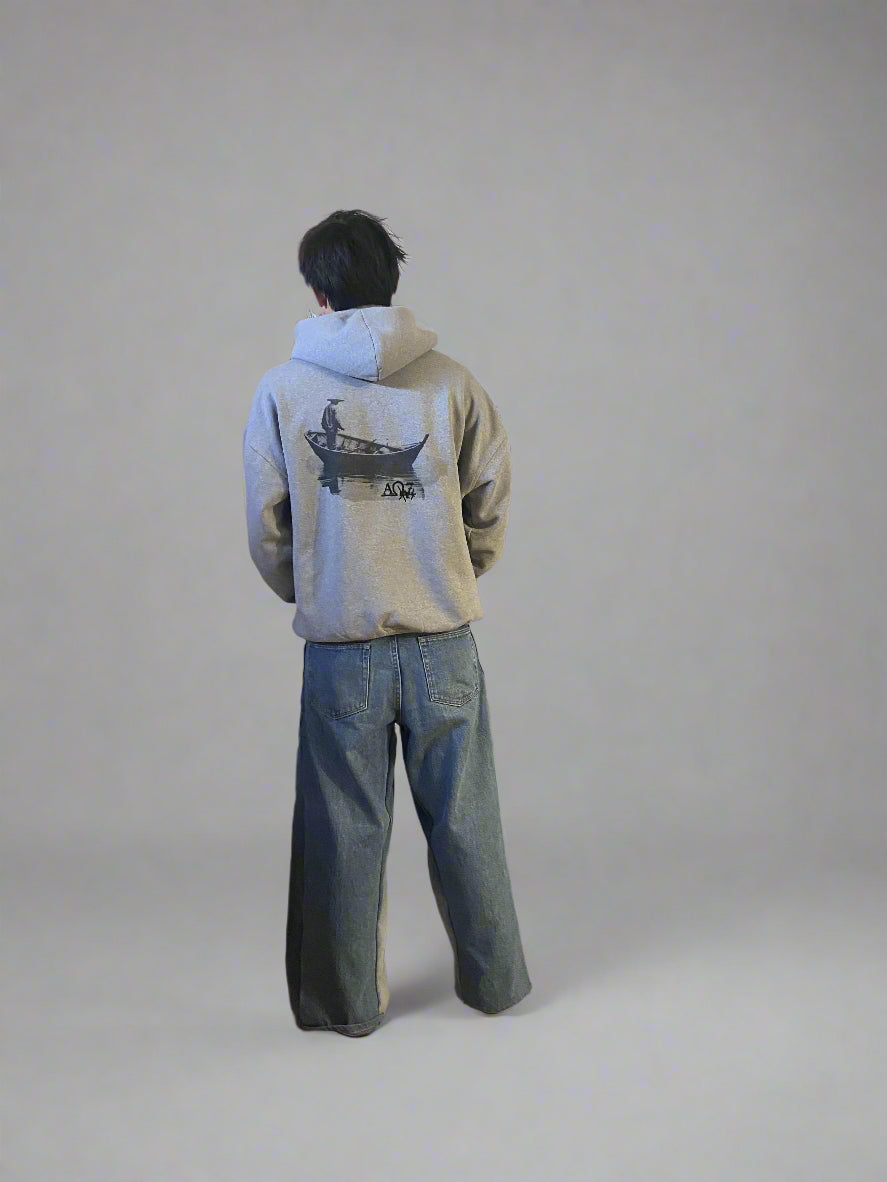 Vietnamese Fisherman Hoodie Light Heather Gray [PREORDER]