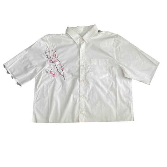 Cherry Blossom Button Up